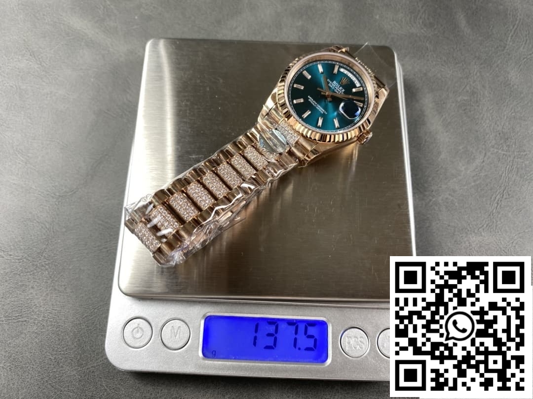 Replica Rolex Day-Date M128235-0086 8+ Factory Week Display 3 Replica Rolex Day-Date M128235-0086 8+ Factory Week Display 3