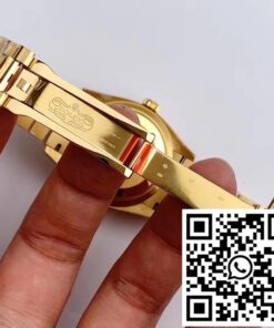 Replica Rolex Day-Date M128238-0022 Yellow Gold Ew Factory Gray Dial 2