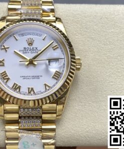 Replica Rolex Day-Date M128238-0077 8+ Factory Gold Color Case Replica Rolex Day-Date M128238-0077 8+ Factory Gold Color Case