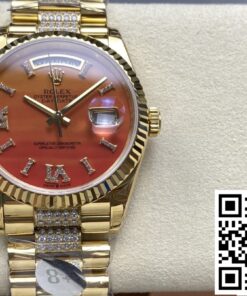 Replica Rolex Day-Date M128238-0089 8+ Factory Gradient Color Dial