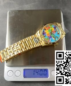 Replica Rolex Day-Date M128238-0106 8+Factory Gold Case 2