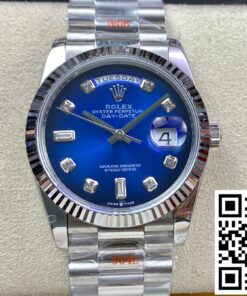 Replica Rolex Day Date M128239-0023 36Mm Gm Factory Blue Dial Replica Rolex Day Date M128239-0023 36Mm Gm Factory Blue Dial