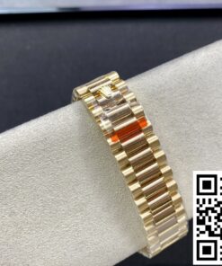 Replica Rolex Day Date M128348Rbr-0005 Ew Factory Brown Dial 2