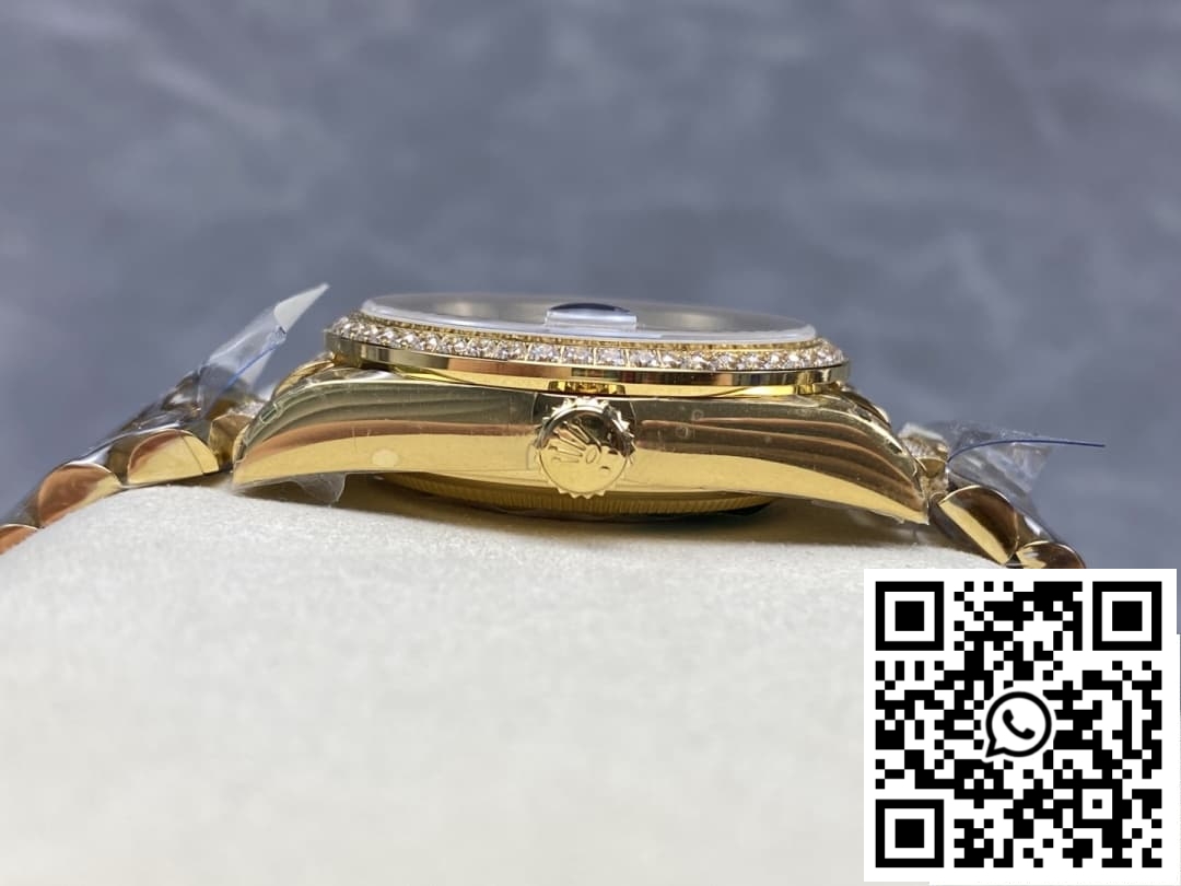 Replica Rolex Day-Date M128348Rbr-0007 8+ Factory Dark Grey Dial 10 Replica Rolex Day-Date M128348Rbr-0007 8+ Factory Dark Grey Dial 10