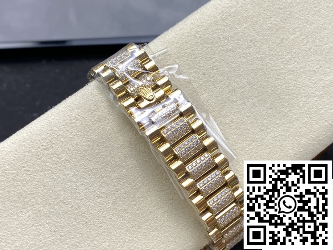 Replica Rolex Day-Date M128348Rbr-0007 8+ Factory Dark Grey Dial 12 Replica Rolex Day-Date M128348Rbr-0007 8+ Factory Dark Grey Dial 12