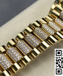 Replica Rolex Day-Date M128348Rbr-0007 8+ Factory Dark Grey Dial 2