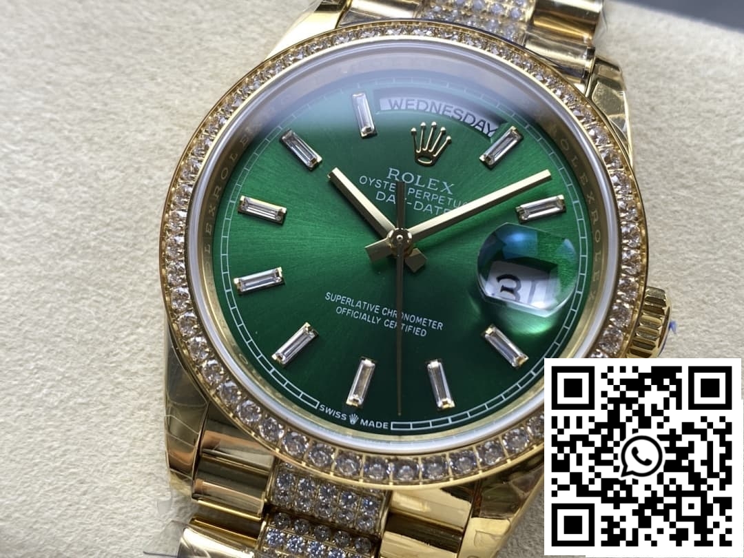 Replica Rolex Day-Date M128348Rbr-0079 8+ Factory Week Display 5 Replica Rolex Day-Date M128348Rbr-0079 8+ Factory Week Display 5