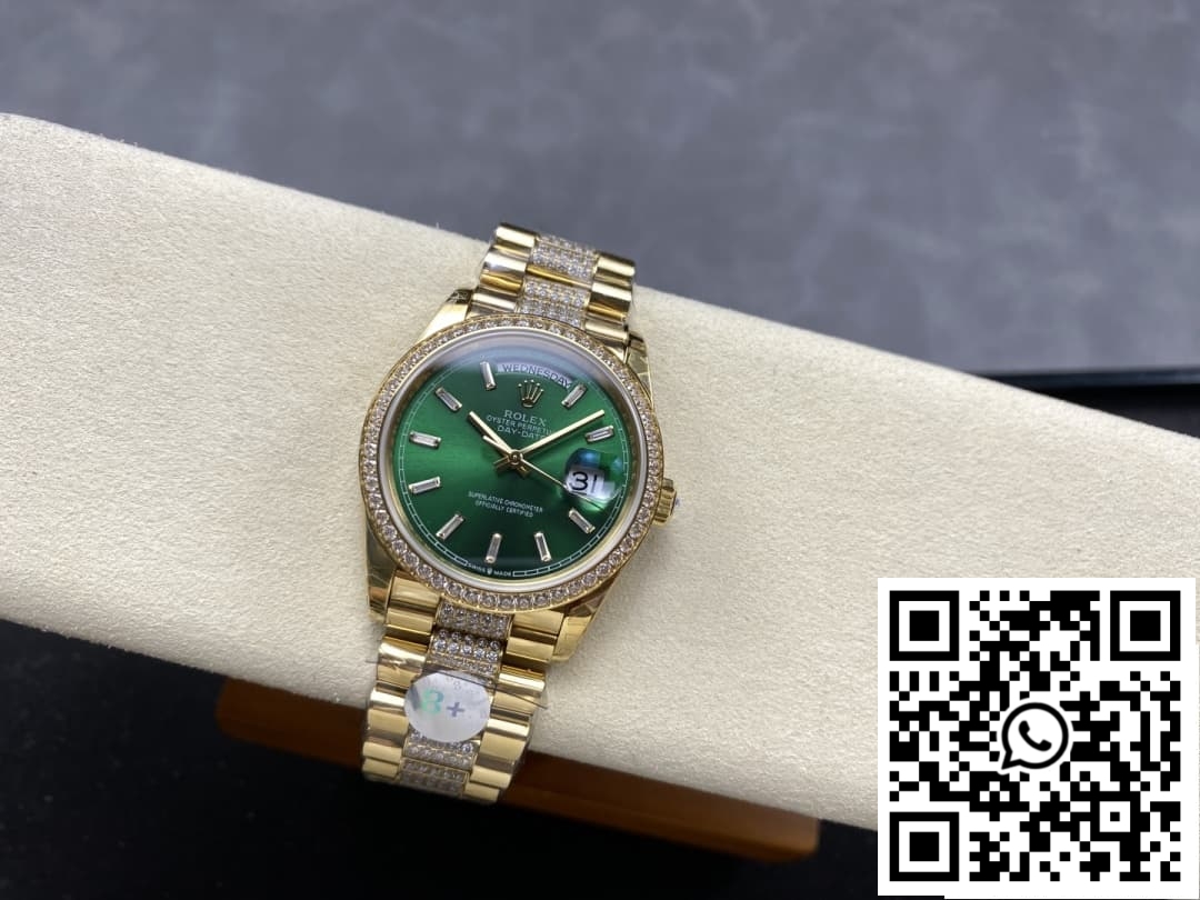 Replica Rolex Day-Date M128348Rbr-0079 8+ Factory Week Display 7 Replica Rolex Day-Date M128348Rbr-0079 8+ Factory Week Display 7