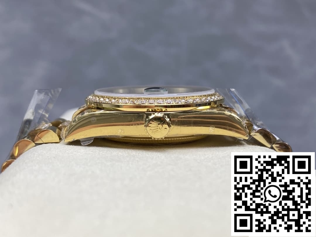 Replica Rolex Day-Date M128348Rbr-0079 8+ Factory Week Display 9 Replica Rolex Day-Date M128348Rbr-0079 8+ Factory Week Display 9