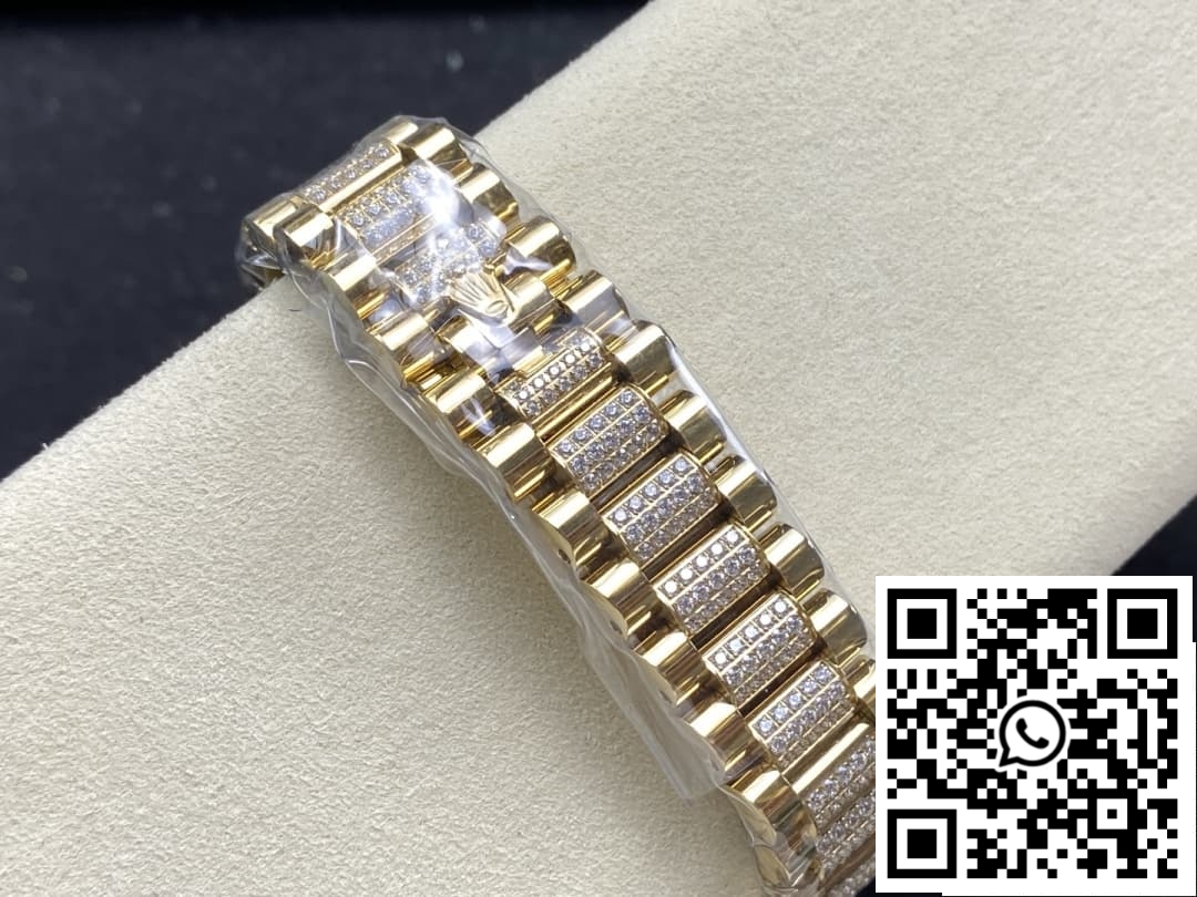 Replica Rolex Day-Date M128348Rbr-0079 8+ Factory Week Display 11 Replica Rolex Day-Date M128348Rbr-0079 8+ Factory Week Display 11