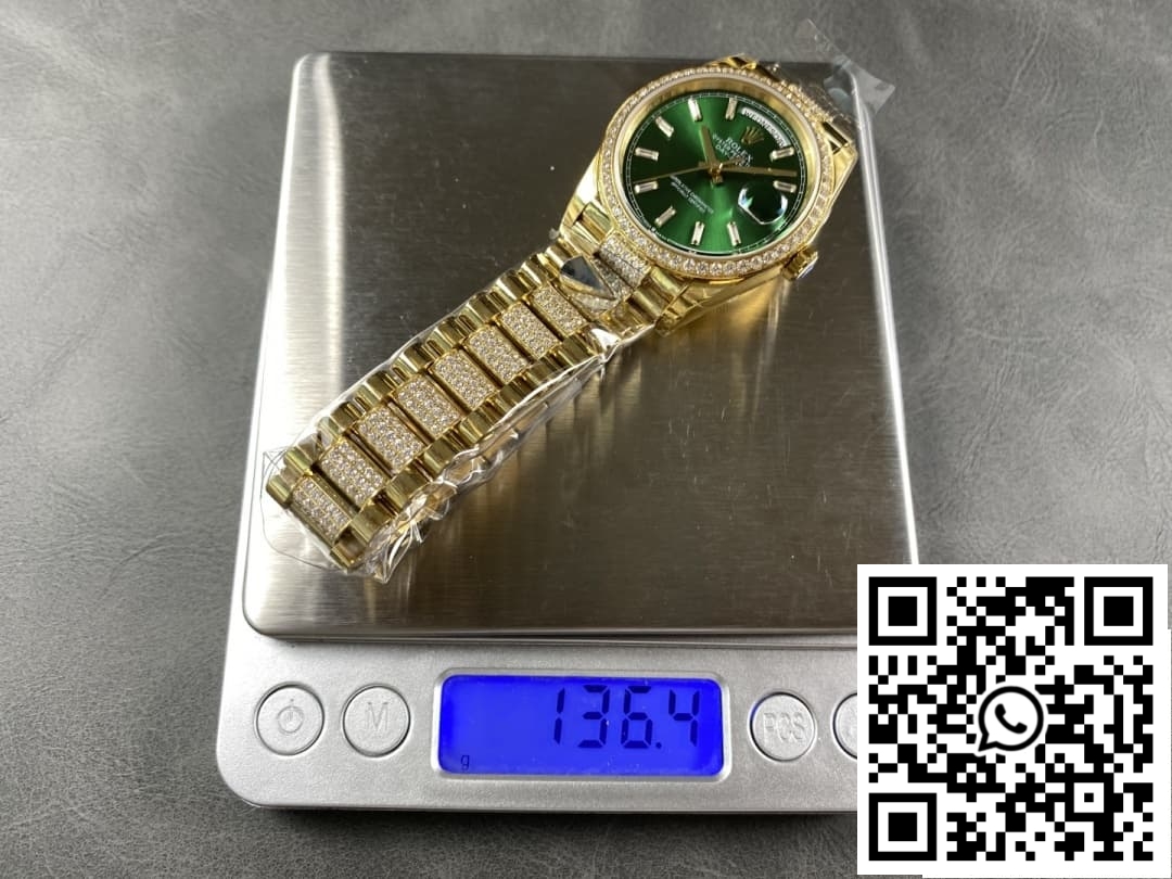 Replica Rolex Day-Date M128348Rbr-0079 8+ Factory Week Display 3 Replica Rolex Day-Date M128348Rbr-0079 8+ Factory Week Display 3