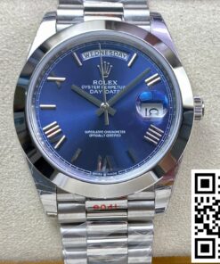 Replica Rolex Day Date M228206-0015 Ew Factory Stainless Steel