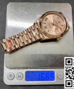 Replica Rolex Day Date M228235-0001 Gm Factory Rose Gold 2