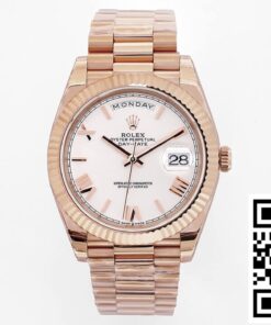 Replica Rolex Day Date M228235-0032 Ew Factory Rose Gold
