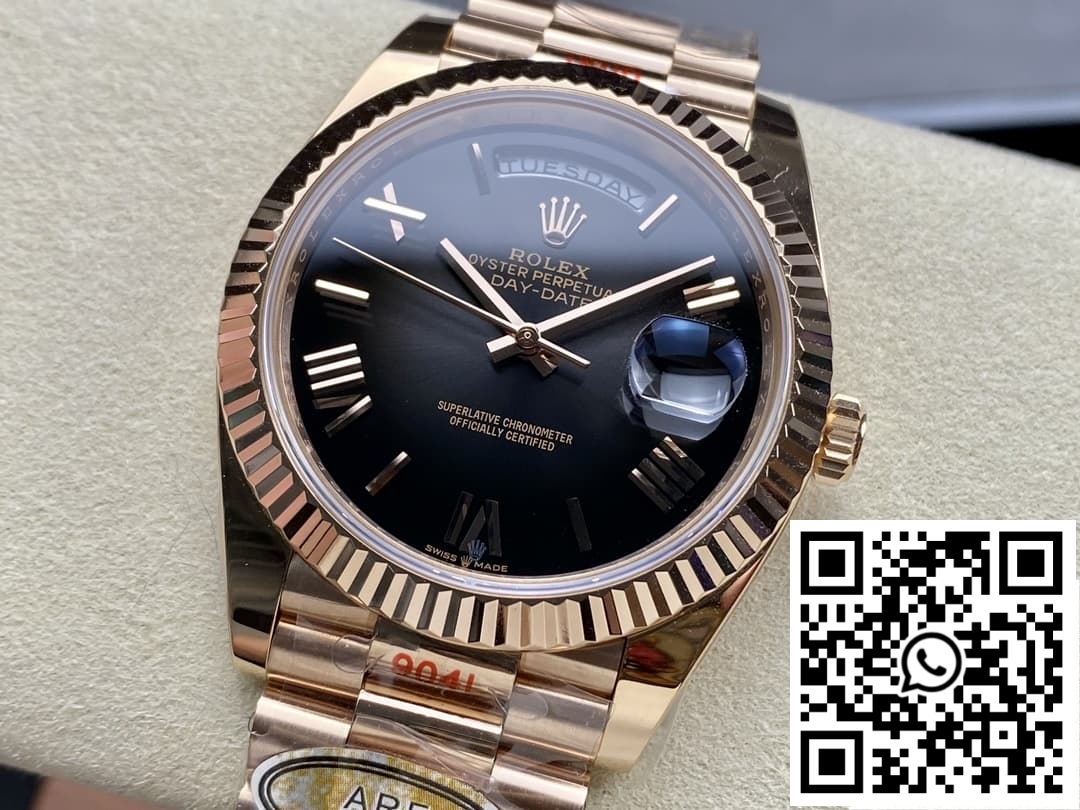 Replica Rolex Day-Date M228235-0055 Ar Factory Rose Gold Color 5 Replica Rolex Day-Date M228235-0055 Ar Factory Rose Gold Color 5