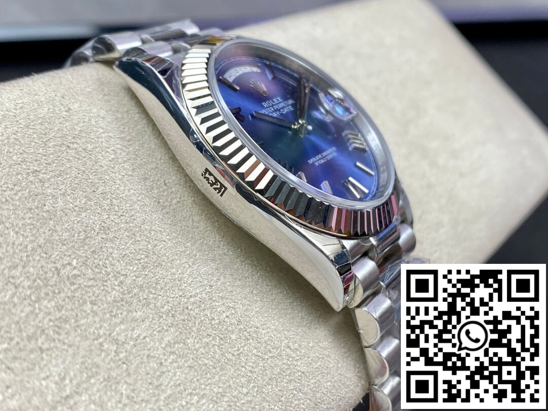 Replica Rolex Day Date M228236-0007 Ew Factory Blue Dial 10 Replica Rolex Day Date M228236-0007 Ew Factory Blue Dial 10