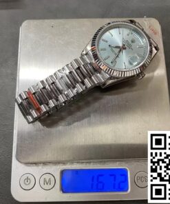 Replica Rolex Day Date M228236 Gm Factory Blue Dial 2