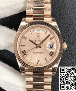 Replica Rolex Day-Date M228238-0006 Ew Factory Rose Gold Replica Rolex Day-Date M228238-0006 Ew Factory Rose Gold