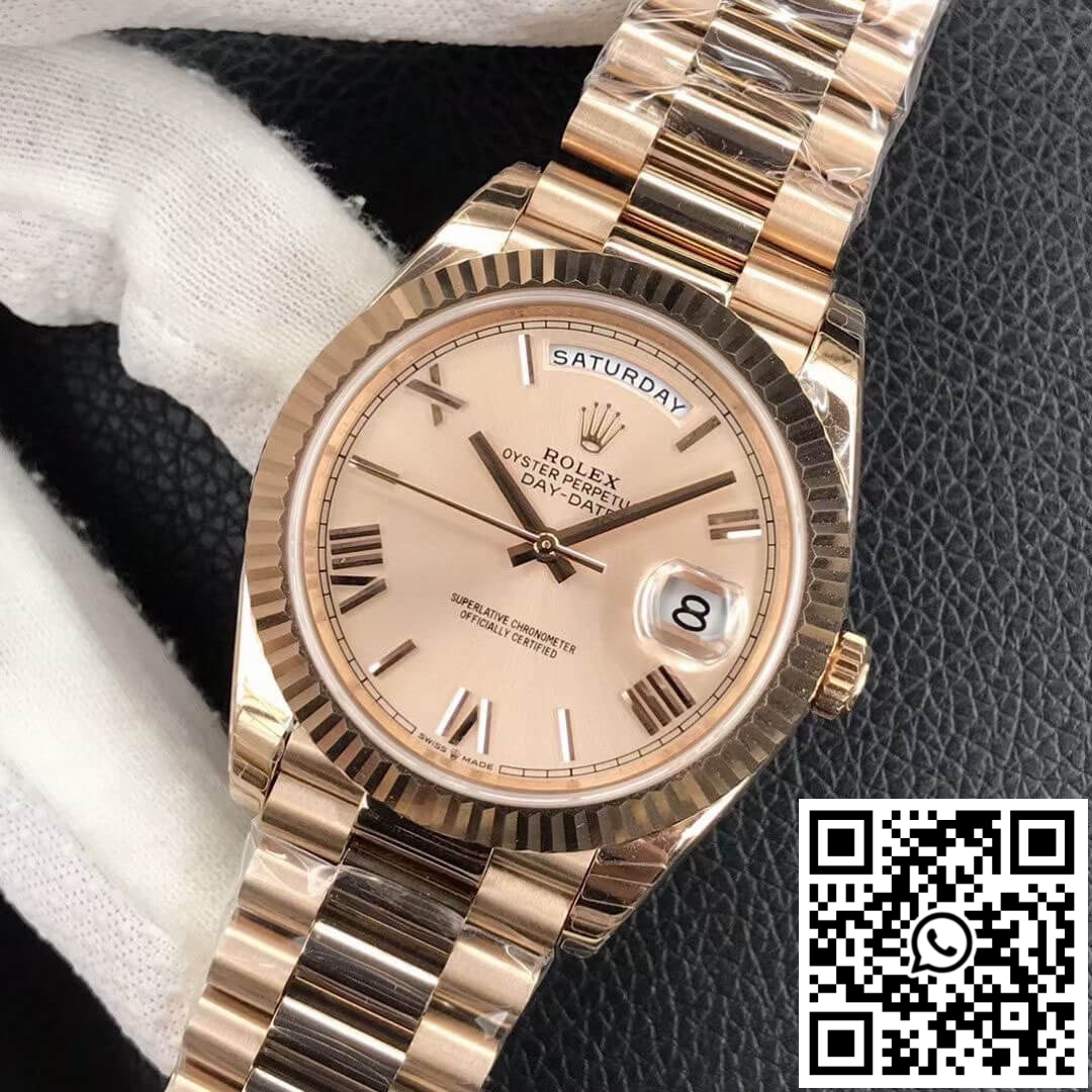 Replica Rolex Day-Date M228238-0006 Ew Factory Rose Gold 5 Replica Rolex Day-Date M228238-0006 Ew Factory Rose Gold 5