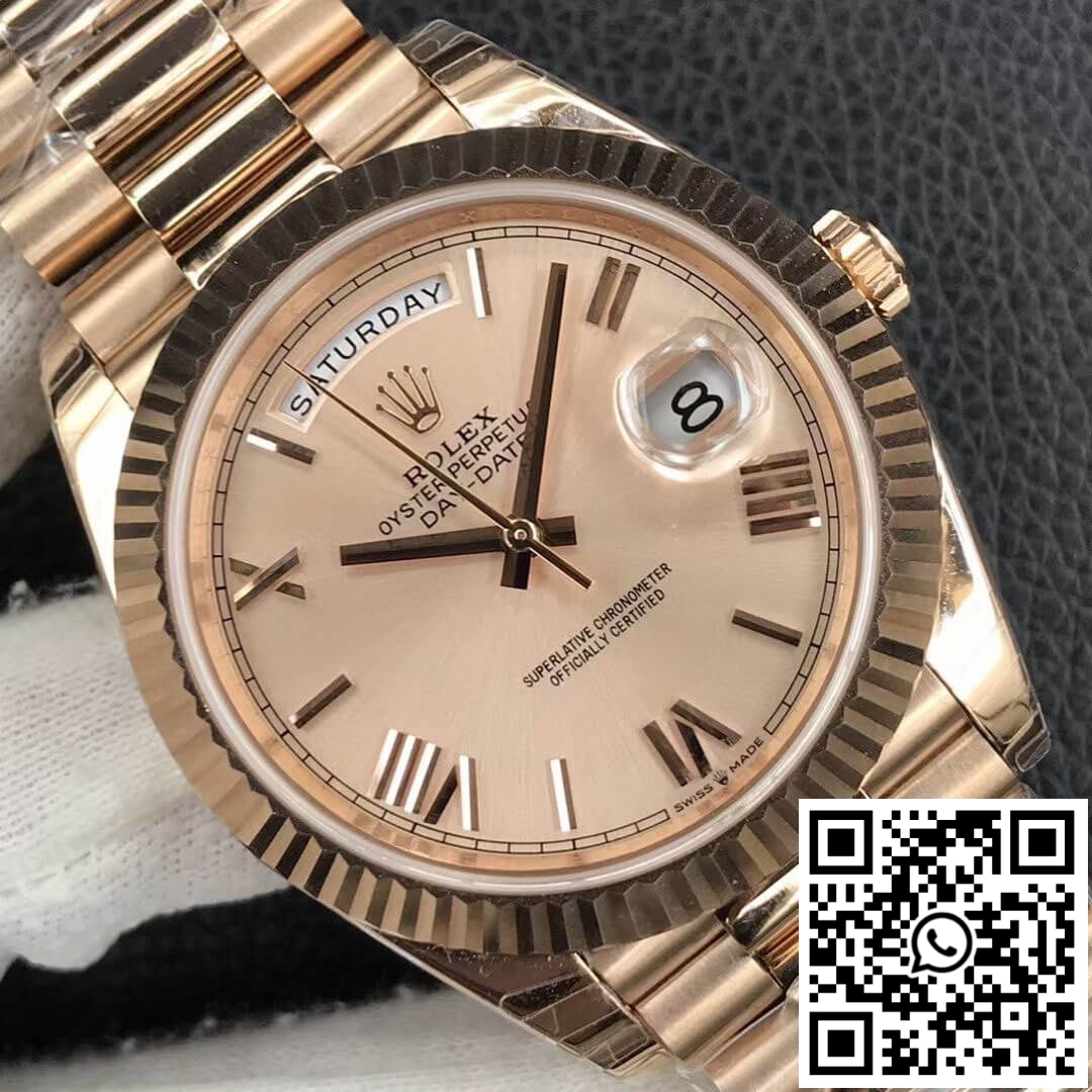 Replica Rolex Day-Date M228238-0006 Ew Factory Rose Gold 6 Replica Rolex Day-Date M228238-0006 Ew Factory Rose Gold 6