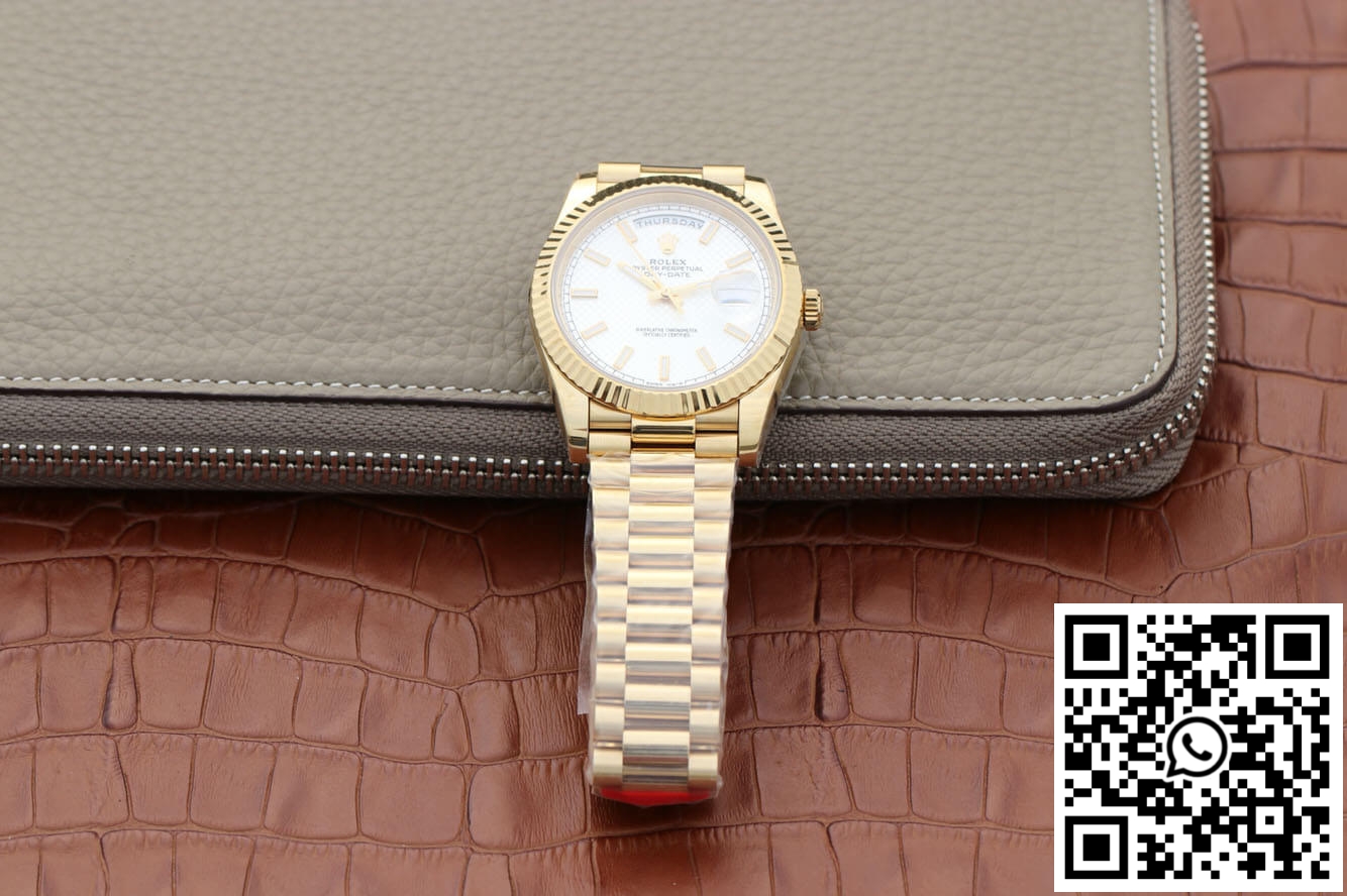 Replica Rolex Day-Date M228238-0008 Ew Factory Silver Dial 2 Replica Rolex Day-Date M228238-0008 Ew Factory Silver Dial 2