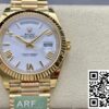 Replica Rolex Explorer M226570-0001 Ar Factory White Dial 13