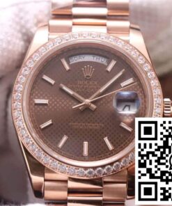 Replica Rolex Day-Date M228345Rbr-0005 Ew Factory Chocolate Color Dial Replica Rolex Day-Date M228345Rbr-0005 Ew Factory Chocolate Color Dial