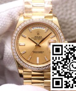 Replica Rolex Day Date 228238A Ew Factory V2 Rose Gold 2