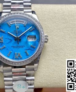 Replica Rolex Day-Date Model M128396Tbr-0016 8+ Factory Stainless Steel Strap Replica Rolex Day-Date Model M128396Tbr-0016 8+ Factory Stainless Steel Strap