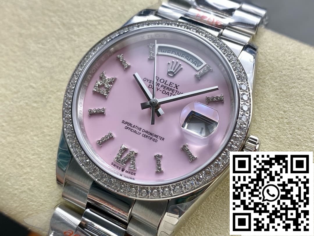 Replica Rolex Day-Date Model M128399Tbr-0009 8+ Factory Diamond Bezel 5 Replica Rolex Day-Date Model M128399Tbr-0009 8+ Factory Diamond Bezel 5
