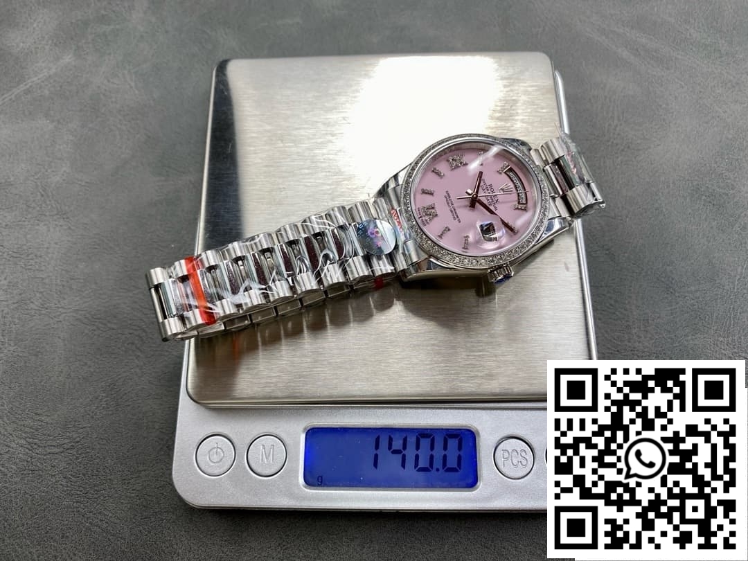 Replica Rolex Day-Date Model M128399Tbr-0009 8+ Factory Diamond Bezel 2 Replica Rolex Day-Date Model M128399Tbr-0009 8+ Factory Diamond Bezel 2