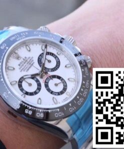 Replica Rolex Daytona Cosmograph 116500Ln Noob Factory White Dial 2
