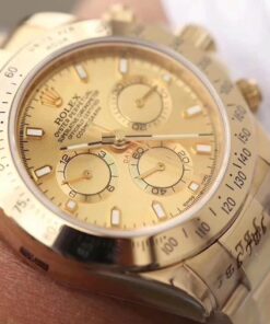 Replica Rolex Daytona Cosmograph 116503 Jh Factory Gold Dial 2