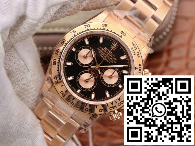 Replica Rolex Daytona Cosmograph 116508-001 Jh Factory Black Dial 6 Replica Rolex Daytona Cosmograph 116508-001 Jh Factory Black Dial 6
