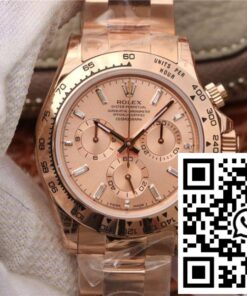 Replica Rolex Daytona Cosmograph 116508 Jh Factory Rose Gold Dial Replica Rolex Daytona Cosmograph 116508 Jh Factory Rose Gold Dial