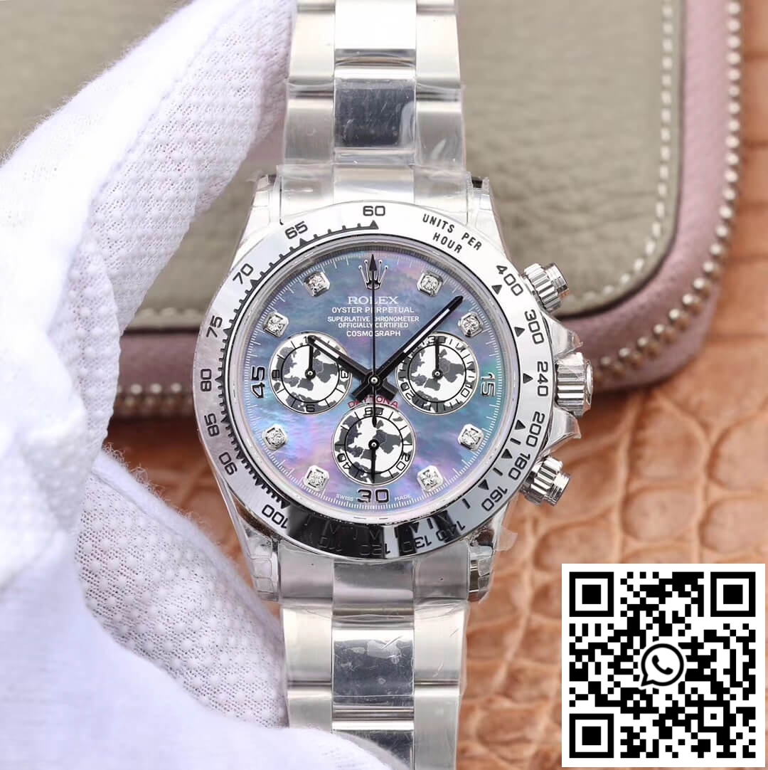 Replica Rolex Daytona Cosmograph 116509-0064 Jh Factory Mother-Of-Pearl Dial 10 Replica Rolex Daytona Cosmograph 116509-0064 Jh Factory Mother-Of-Pearl Dial 10
