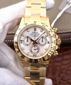 Replica Rolex Daytona Cosmograph 116528-78598 Jh Factory Yellow Gold Diamonds Dial Replica Rolex Daytona Cosmograph 116528-78598 Jh Factory Yellow Gold Diamonds Dial
