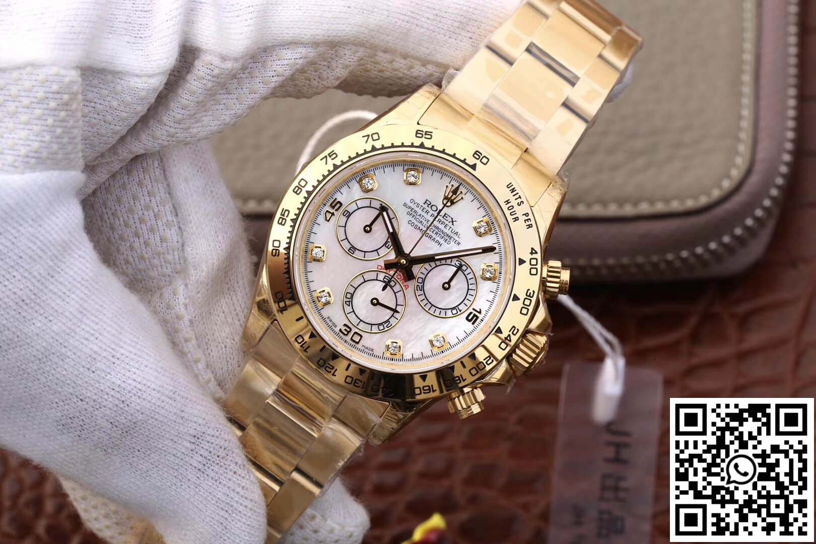 Replica Rolex Daytona Cosmograph 116528-78598 Jh Factory Yellow Gold Diamonds Dial 5 Replica Rolex Daytona Cosmograph 116528-78598 Jh Factory Yellow Gold Diamonds Dial 5