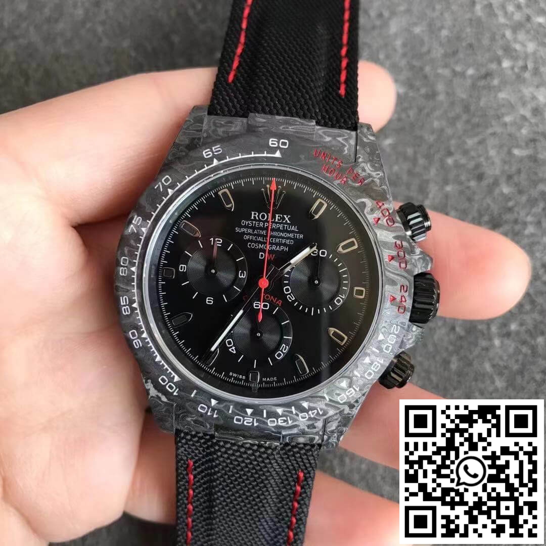 Replica Rolex Daytona Cosmograph Carbon Fiber Diw Customized Version Noob Factory Black Dial Replica Rolex Daytona Cosmograph Carbon Fiber Diw Customized Version Noob Factory Black Dial