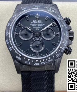 Replica Rolex Daytona Cosmograph Diw Custom Version Noob Factory Black Dial