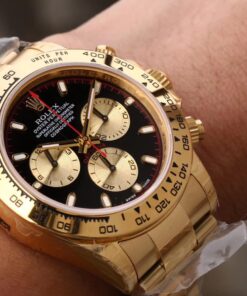Replica Rolex Daytona Cosmograph M116508-0009 Jh Factory Black Dial 2