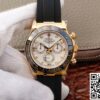 Replica Rolex Daytona Cosmograph 116518Ln Jh Factory V6 Yellow Gold Black Chronograph 12