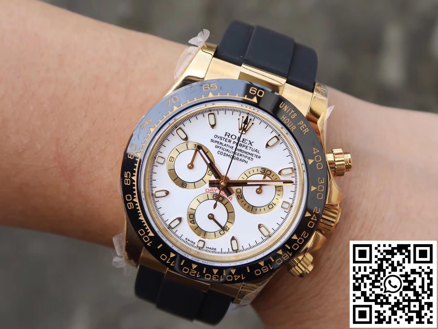 Replica Rolex Daytona Cosmograph M116518Ln-0041 Jh Factory White Dial 3 Replica Rolex Daytona Cosmograph M116518Ln-0041 Jh Factory White Dial 3