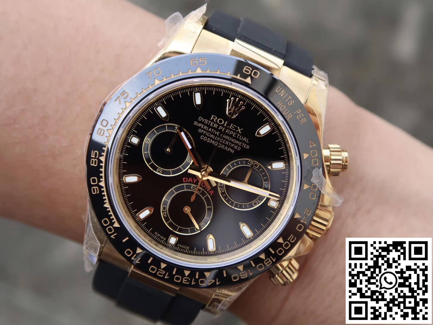 Replica Rolex Daytona Cosmograph M116518Ln-0043 Jh Factory Black Dial 9 Replica Rolex Daytona Cosmograph M116518Ln-0043 Jh Factory Black Dial 9