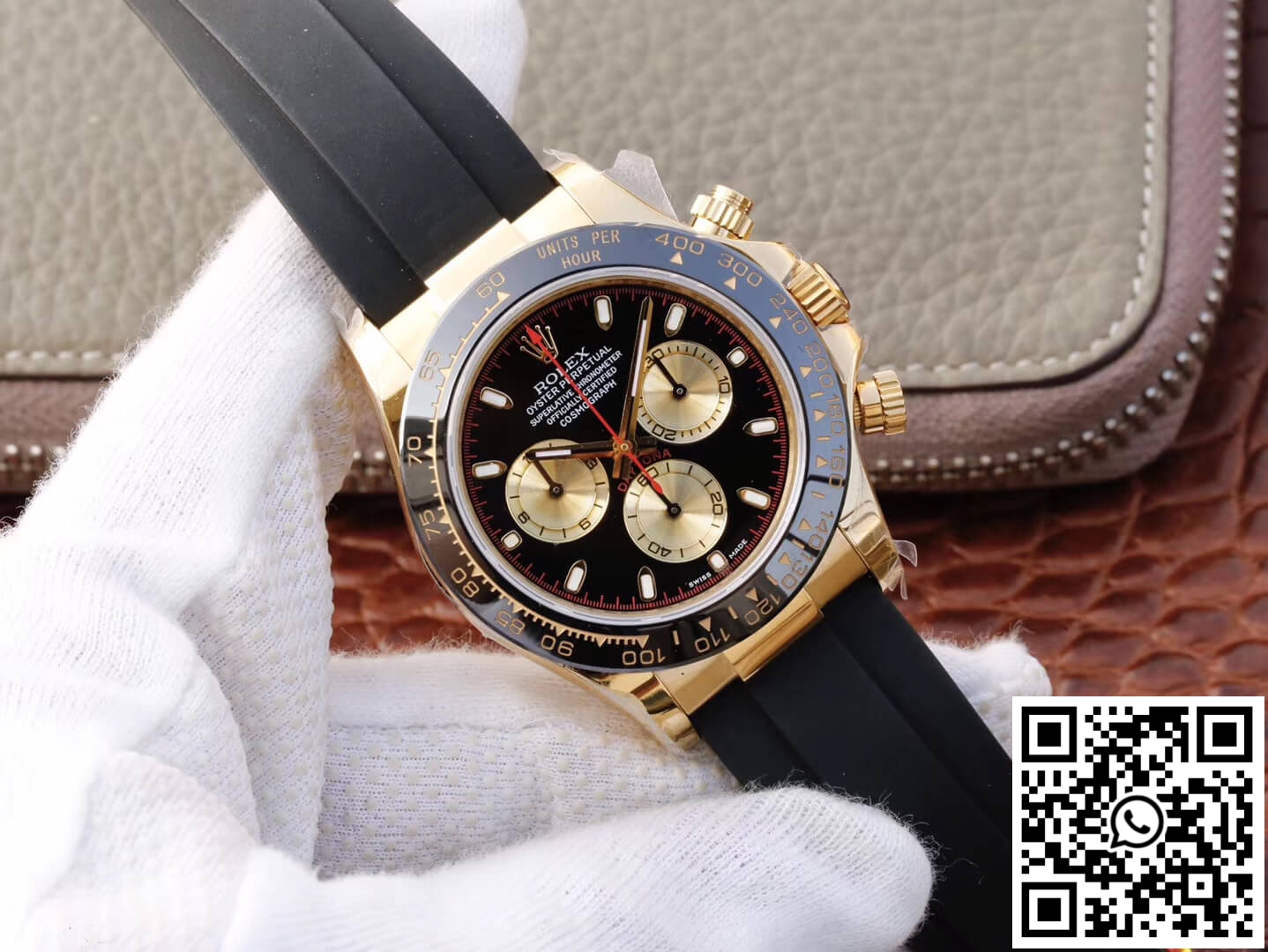 Replica Rolex Daytona Cosmograph M116518Ln-0047 Jh Factory Black Dial 4 Replica Rolex Daytona Cosmograph M116518Ln-0047 Jh Factory Black Dial 4