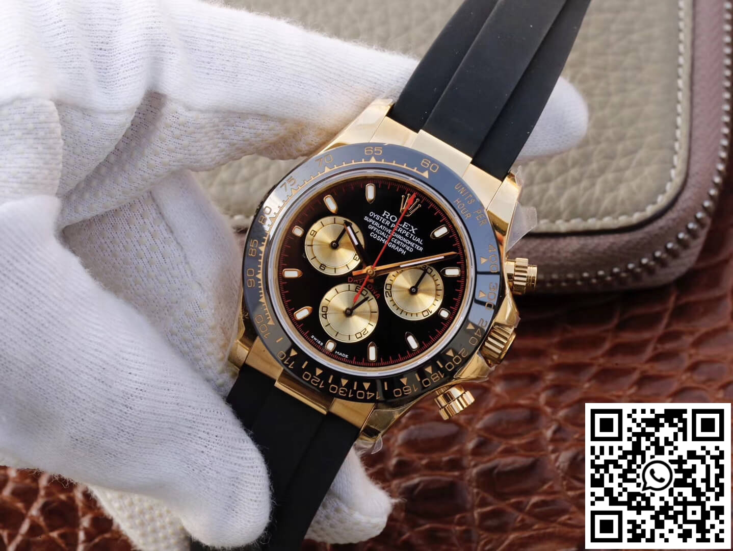 Replica Rolex Daytona Cosmograph M116518Ln-0047 Jh Factory Black Dial 5 Replica Rolex Daytona Cosmograph M116518Ln-0047 Jh Factory Black Dial 5