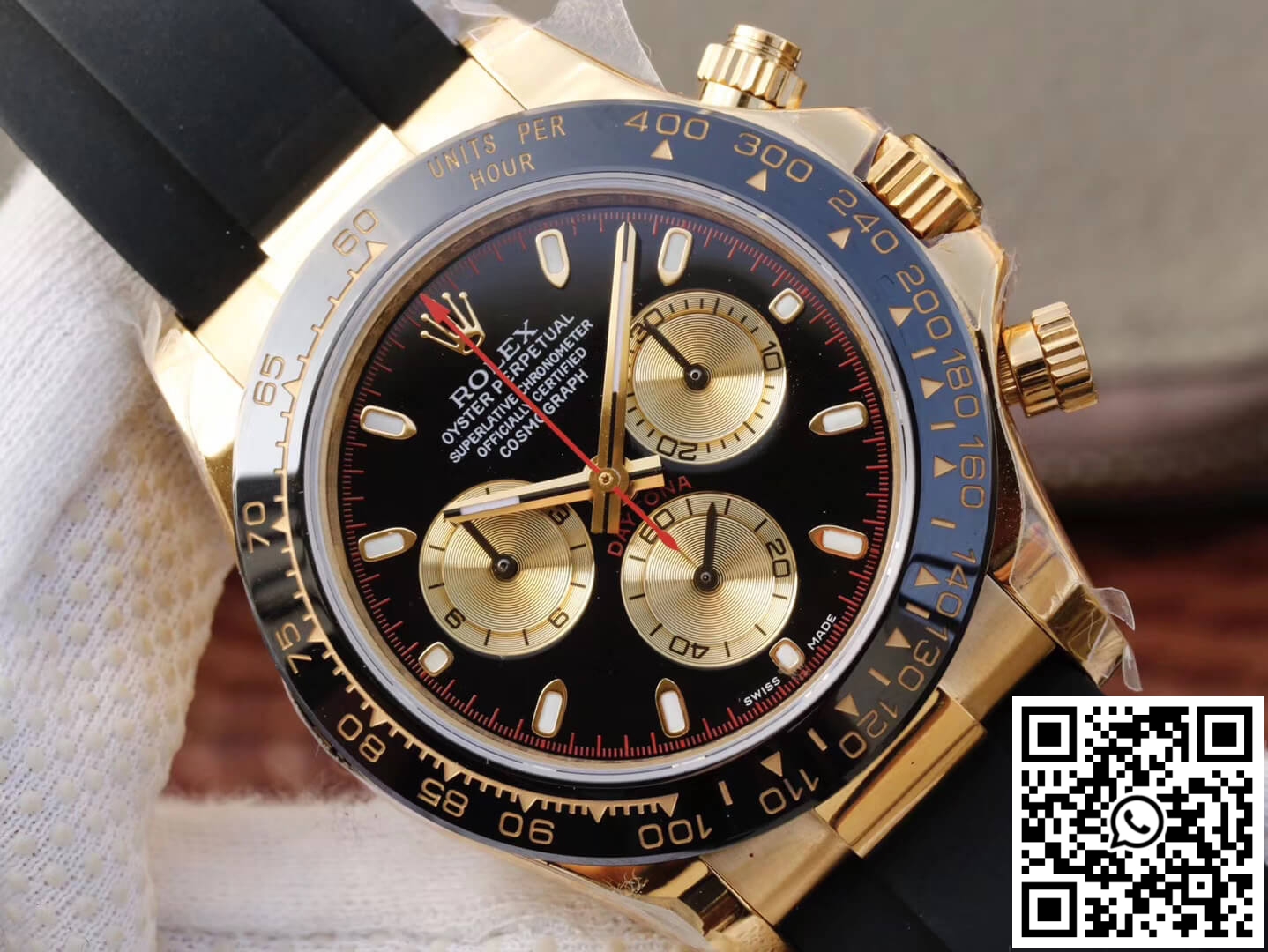 Replica Rolex Daytona Cosmograph M116518Ln-0047 Jh Factory Black Dial 6 Replica Rolex Daytona Cosmograph M116518Ln-0047 Jh Factory Black Dial 6