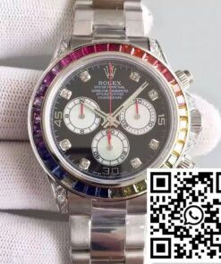 Replica Rolex Daytona Cosmograph Rainbow 116595Rbow Bl Factory Black Dial Replica Rolex Daytona Cosmograph Rainbow 116595Rbow Bl Factory Black Dial