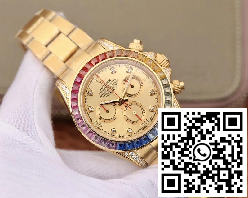 Replica Rolex Daytona Cosmograph Rainbow 116598Rbow Bl Factory Gold Dial 5 Replica Rolex Daytona Cosmograph Rainbow 116598Rbow Bl Factory Gold Dial 5