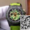 Replica Rolex Daytona Cosmos Chronograph Carbon Fiber Edition Color Skull Dial 13